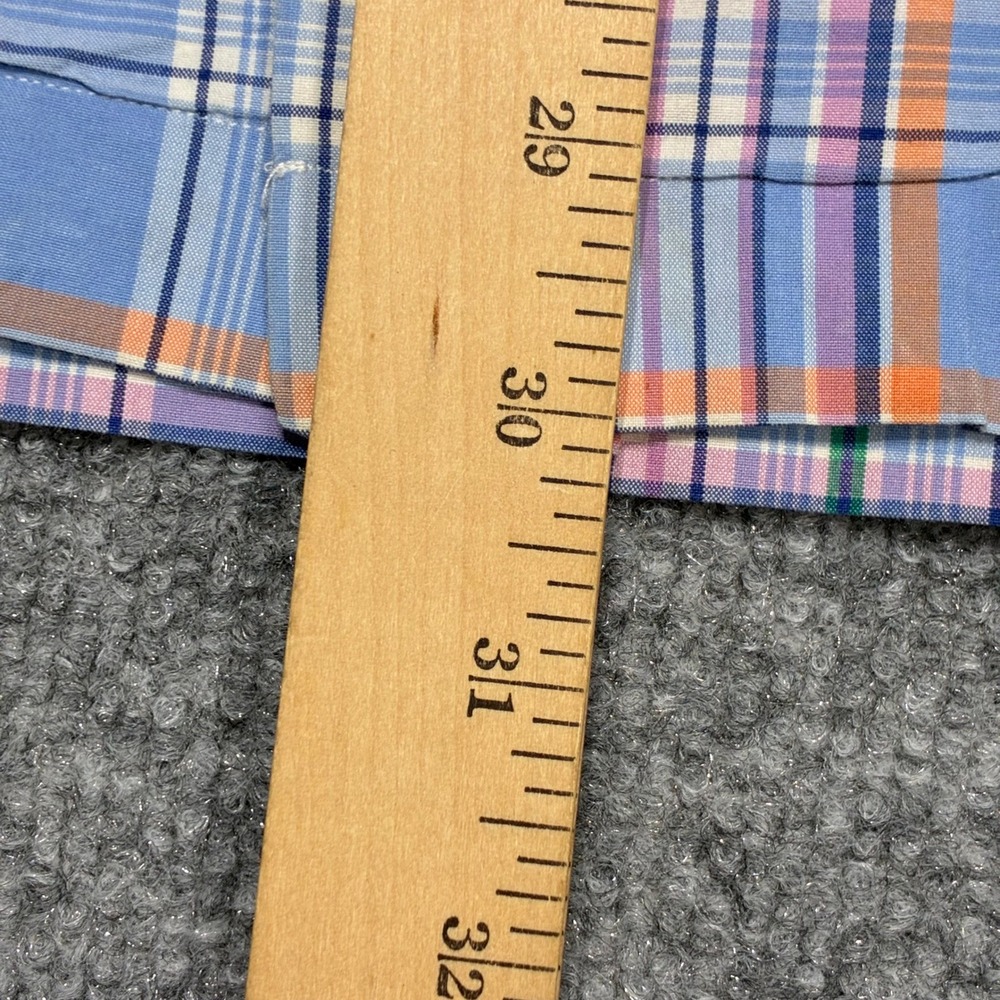 Ralph Lauren Bob Camp Dress Shirt Mens Large Plaid Short Sleeve Button Down - Picture 7 of 9